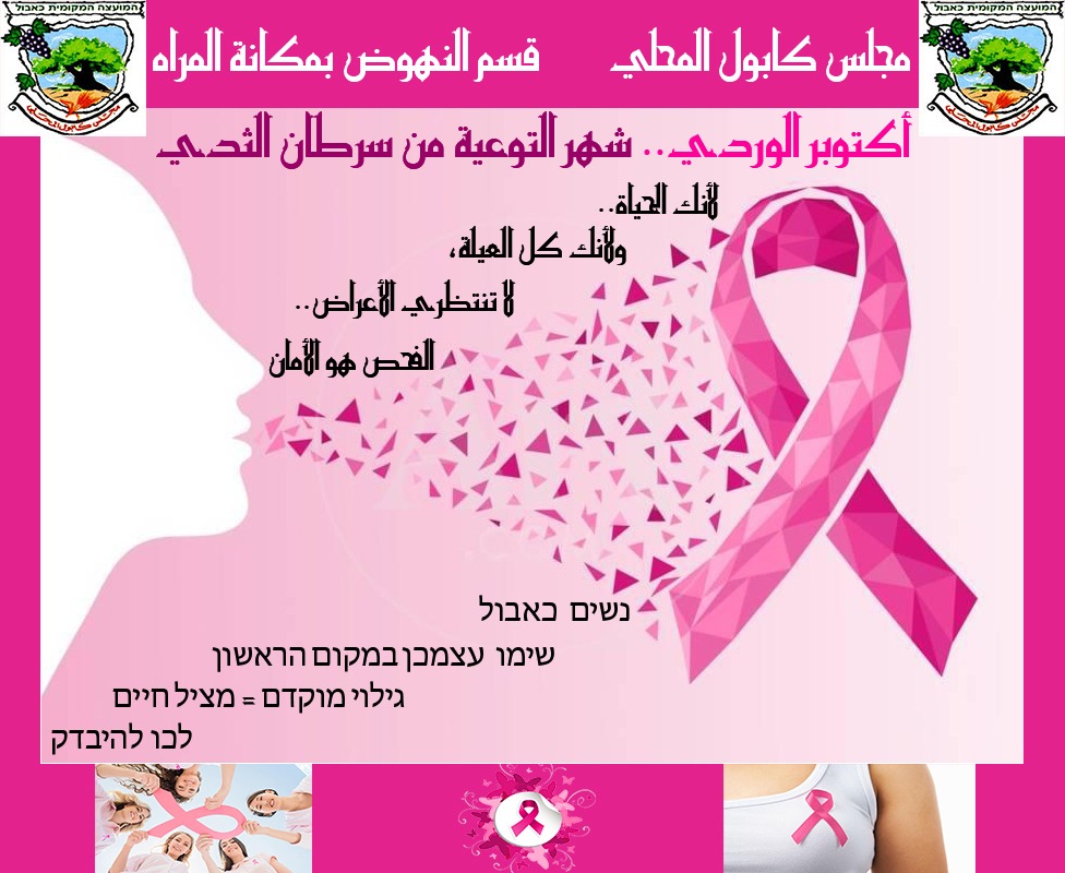 أكتوبر الوردي.. شهر التوعية من سرطان الثدي